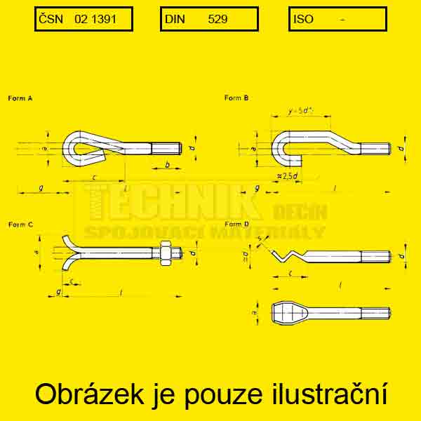 Din  529 kotevní