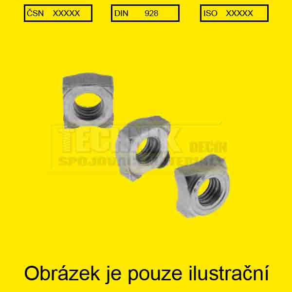 Din  928  čtyřhranné