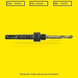 Adaptér upínání k bimetal. korunkám-děrovkám 14-30 mm, SDS +