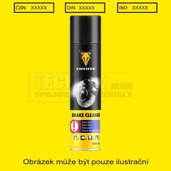 Čistič brzd a rychločistič Coyote 600ml