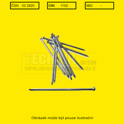 Hřebík  12x1.0          2820  Din 1152  kolář