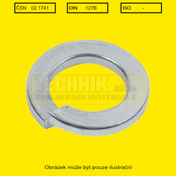 Podložka pérová 16.2 Zn          1741  Din 127B