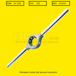 Vratidlo na očko 16 (M 1-2.6 BSW 1/16-3/32)          ČSN 24 1520 L=160mm