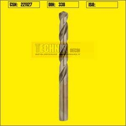 Vrták 15x169mm  Din 338 HSS se zúženou stopkou
