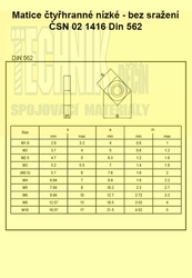 M  6  Zn          1416  Din 562