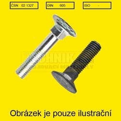Šr.vratový ZH 4.6 M10x100  ČSN02 1327  DIN605  ISO