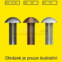 Nýt Cu  2x 8          2301  Din 660