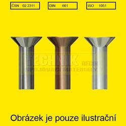 Nýt Fe  6x16          2311  Din 661
