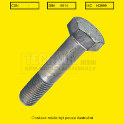 20x55          Din 6914 10.9 větší 6HR hlava A
