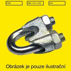 Svorka lanová  3.0mm  Zn  Din 741