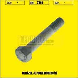 Šr.lícov.6HR ocel.kon.8.8 ZB M16x060  ČSN  DIN7968  ISO