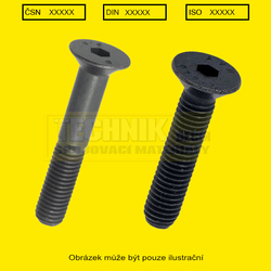 Imbus 1/2x2"          Din 7991  UNF  (12.7x50mm) - 20 závitů/1"  