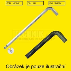 Klíč imbus  3.0x63mm          Din 911 - bezpečnostní