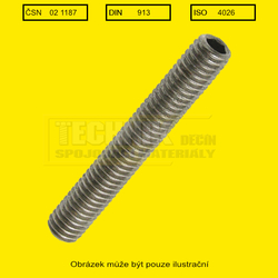 2.5x 4  A2          1187  Din 913 stavěcí imbus + plochý