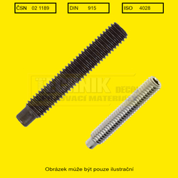 6x10  A2          1189  Din 915 stavěcí imbus + čípek