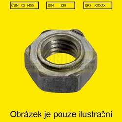 M 10  Zn          1455  Din 929 přivařovací