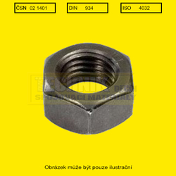 M  5/32"          1401 BSW - (3.97mm) - 32 závitů/1"  Din 934 