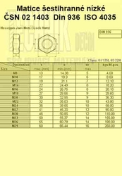 M 14x1.5  Zn          1403  4.8  Din 936  17H 