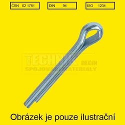 Závlačka  3.2x40  Zn          1781  Din 94