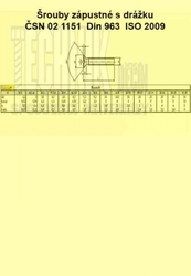 Nr.  3/16x1"          1151  BSW  Din 963
