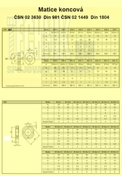 KM 18 (M90x2.0)  Zn          3630  Din 981-1804  ČSN 02 1449 - nízká GUK samojistná