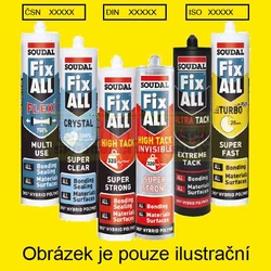 Tmel FixAll lepící HT SOUDAL 290ml BÍLÝ