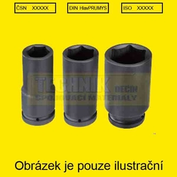 Hlavice nástrčná 3/4" 6hran  30mm  PRŮMYSLOVÁ