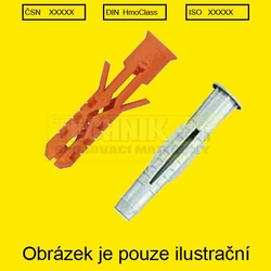 Hmoždinka Fischer UX 12x70 univerz.hmož.  ČSN  DIN  ISO