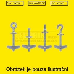 FISCH KD 8 hmož.sklopná kovová  ČSN  DIN  ISO