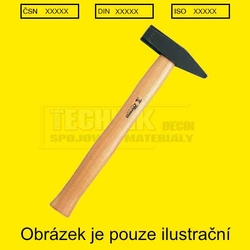 Kladivo  200gr  zámečnické 28/200g  Zbirovia  28  dřevěná rukojeť          