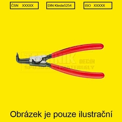 Kleště seger - HŘÍDEL KNIPEX 3-10mm Zahnuté 90°  Din 5254 B