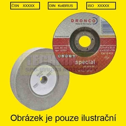 Kotouč brusný 150x22.2x6  AS 30-R BF 6mm flexo  Dronco