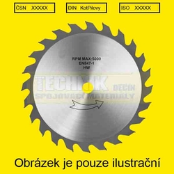 Kotouč pilový 165x1.5x20  24 z  MAKITA B-09167