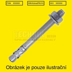 Kotva průvlaková FM 12x135  Zn  M12/45