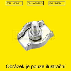 Svorka lanová  2.0mm  Zn  Simplex