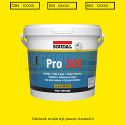 Lepidlo na dřevo 67A  5.0kg          SOUDAL  D3 vodostálé BÍLÉ