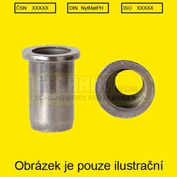 Nýt maticovýZB M03 (1,7-2,4)  ČSN  DIN  ISO