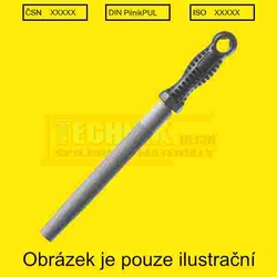 Pilník úsečový  6.0x180x2.2mm  PJP 180/2 půlkulatý