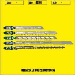 Plátek přímočarý SBN 5012 SF Narex 55mm- jemný - Al- FE-ZN- A2