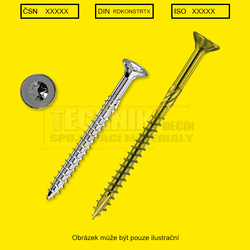 RD  6.0x180  A2          vrut STAVEBNÍ KONSTRUKČNÍ částečný závit TORX 25 