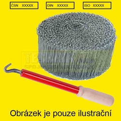 Pytlové úvazky 140mm (vázací drátky) 10Kg