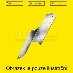Vazník trámový 170x32.5x2 Zn  LEVÝ