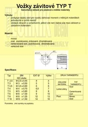 Vložka závitová M  5x10  Zn          ENSAT 302