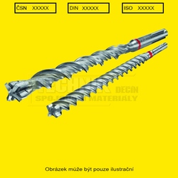 Vrták 18.0x400/450  SDS Plus  4 břit QUADRO