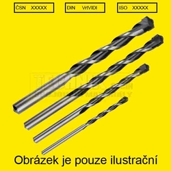 Vrták  6.0x100/55mm          vidiák NAREX  617123