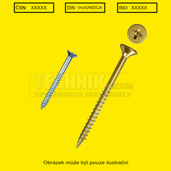 D  3.0x 45          A2  vrut do dřevotř POZIDRIVE částečný závit