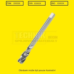 Závitník G 3/4"          strojní pro slepé díry C/35 14 závitů  HSS-E