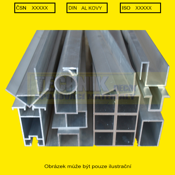 Tyč Al  45x1000mm  Dural